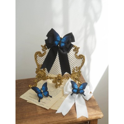 Hoshibako Works Glazed Butterfly Ring and Hair Clip(Limited Pre-Order/Full Payment Without Shipping)
